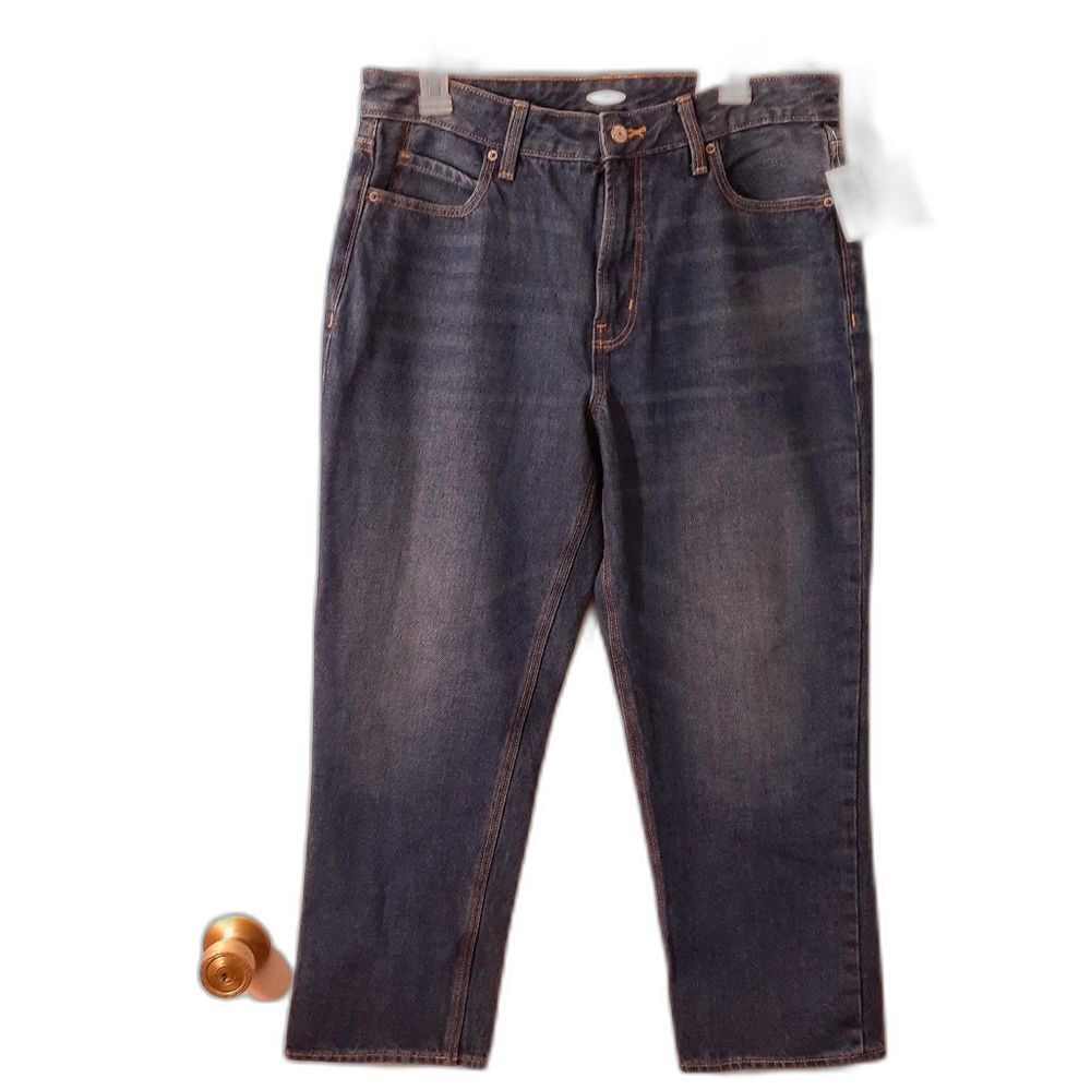 Old Navy Women’s High-Waisted Jeans Size 10 M 26" Ankle Short 100% Cotton New